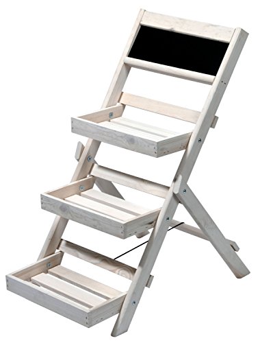 dobar® 29402FSC Blumentreppe 3-stufig mit...