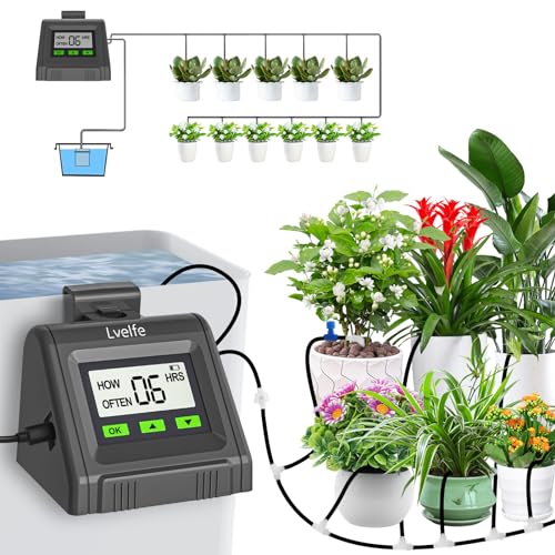 Lvelfe Automatisches Bewässerungssystem,...