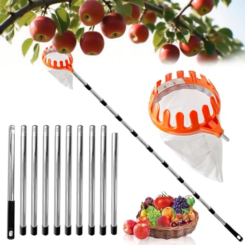 ADLUH Obstpflücker, Apfelpflücker mit...